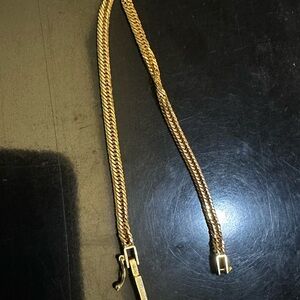 18k Japan Gold bracelet kihei  16cm Doble lock